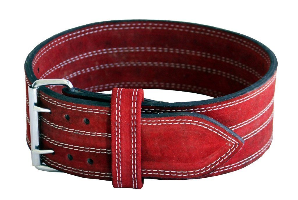 Ader Sporting Goods Leather Power Lifting Weight Belt- 4