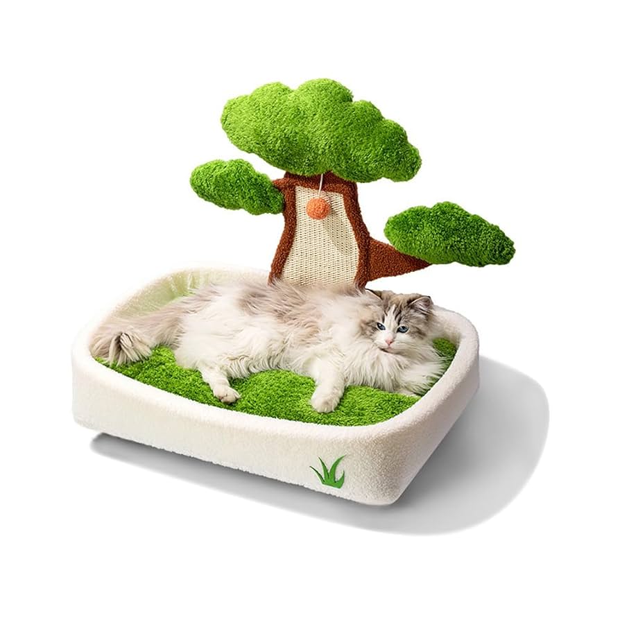 Amazon | JIA JUN 頑丈でソフトな猫用ベッド 組み立て簡単 フル