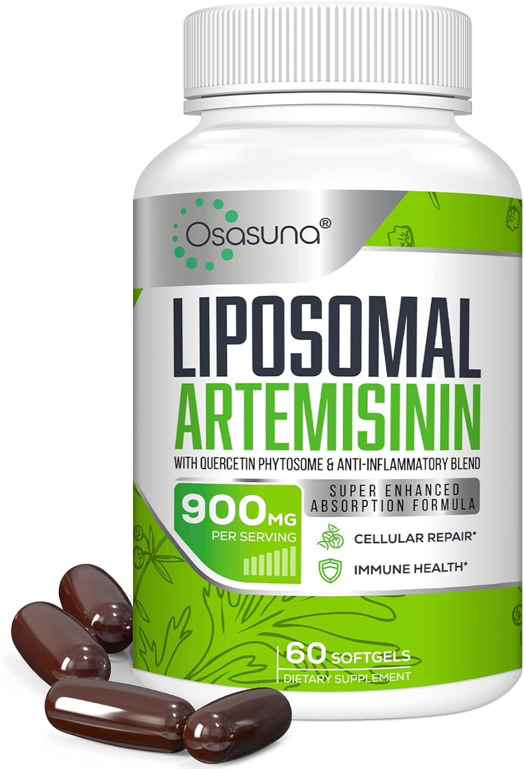 Artemisinin 600MG with Quercetin Phytosome, Liposomal Artemisinin