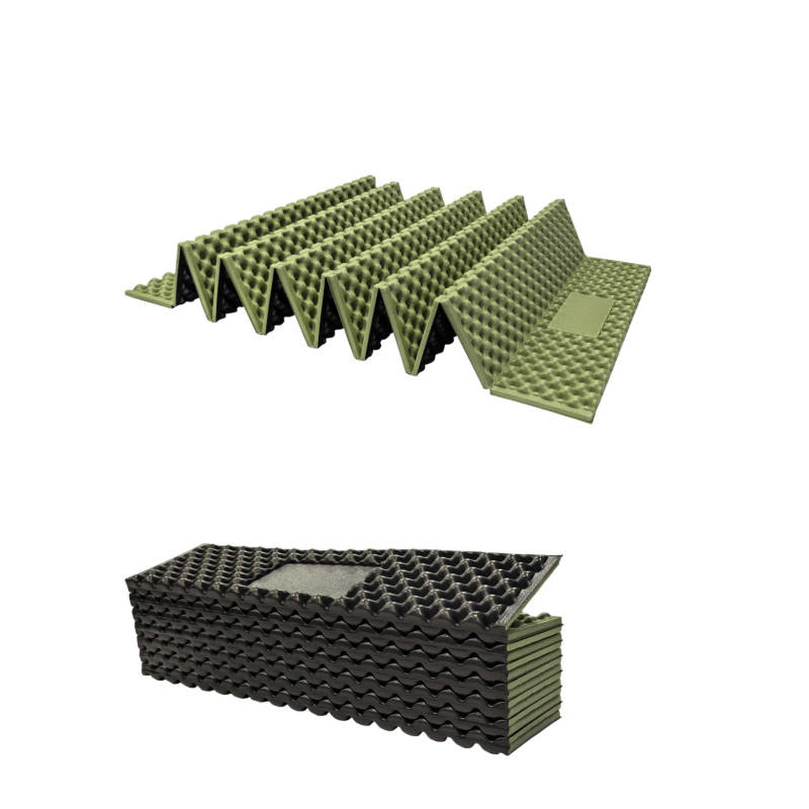 Générique Matelas de Camping Pliable, Matelas en Mousse alvéolée de 1,8 cm d'épaisseur, imperméable et léger, idéal pour la randonnée et Le Trekking.