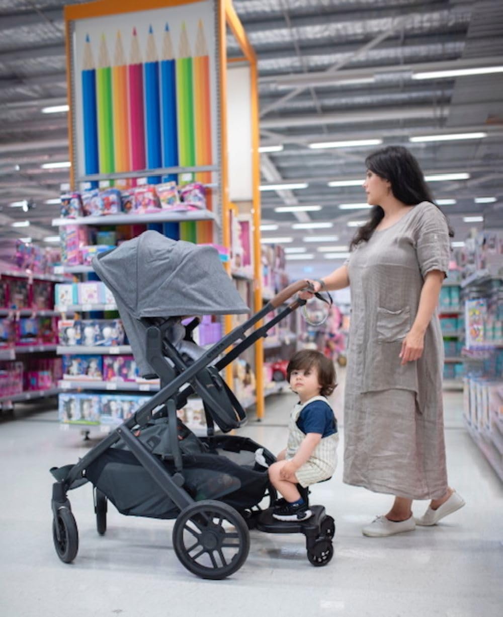 The Original Universal Stroller Board for Toddlers, Stroller Glider Board Suitable for Most Brands of Strollers, Buggy Board with Detachable Seat, Stroller Standing Board Attachment for Toddler. image 5 of 10 B00NNY5780