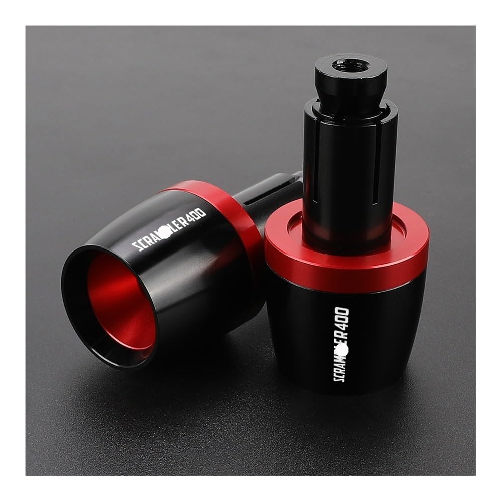 Per Du&cati SCRAMBLER 400 2015-2019 2018 2017 2016 Moto Manopole Manubrio 22mm Terminali Manubrio Tappi Contrappeso Tappi terminali manubrio