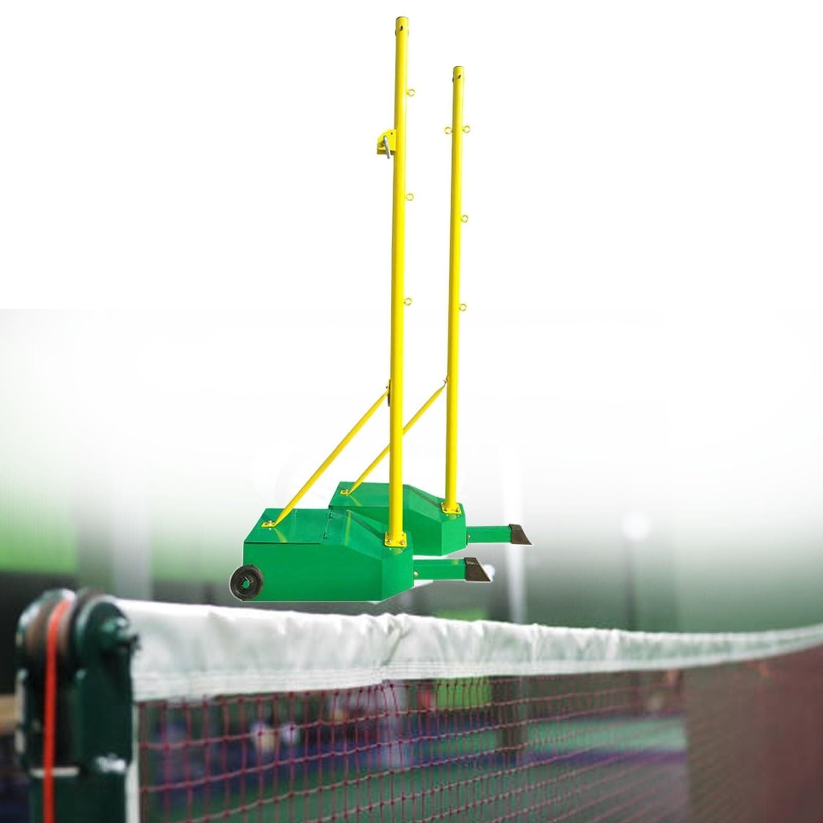 Volleyball net Steel Gas Volleyball/Badminton Stand with Stable Base ?Badminton Net with Stand