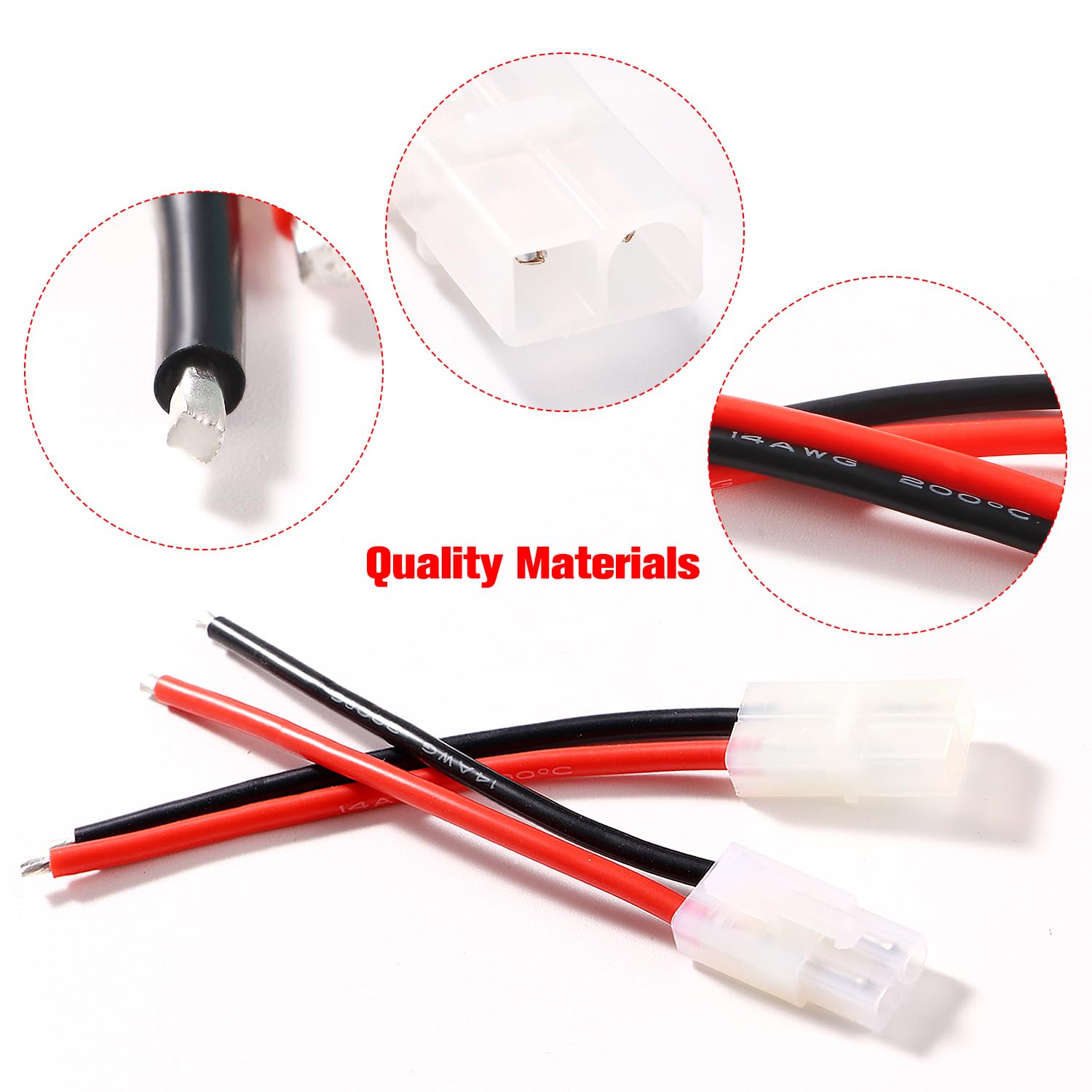 EC5 Serie Connettore 12AWG 2-Maschio 1-femmina Cavo di