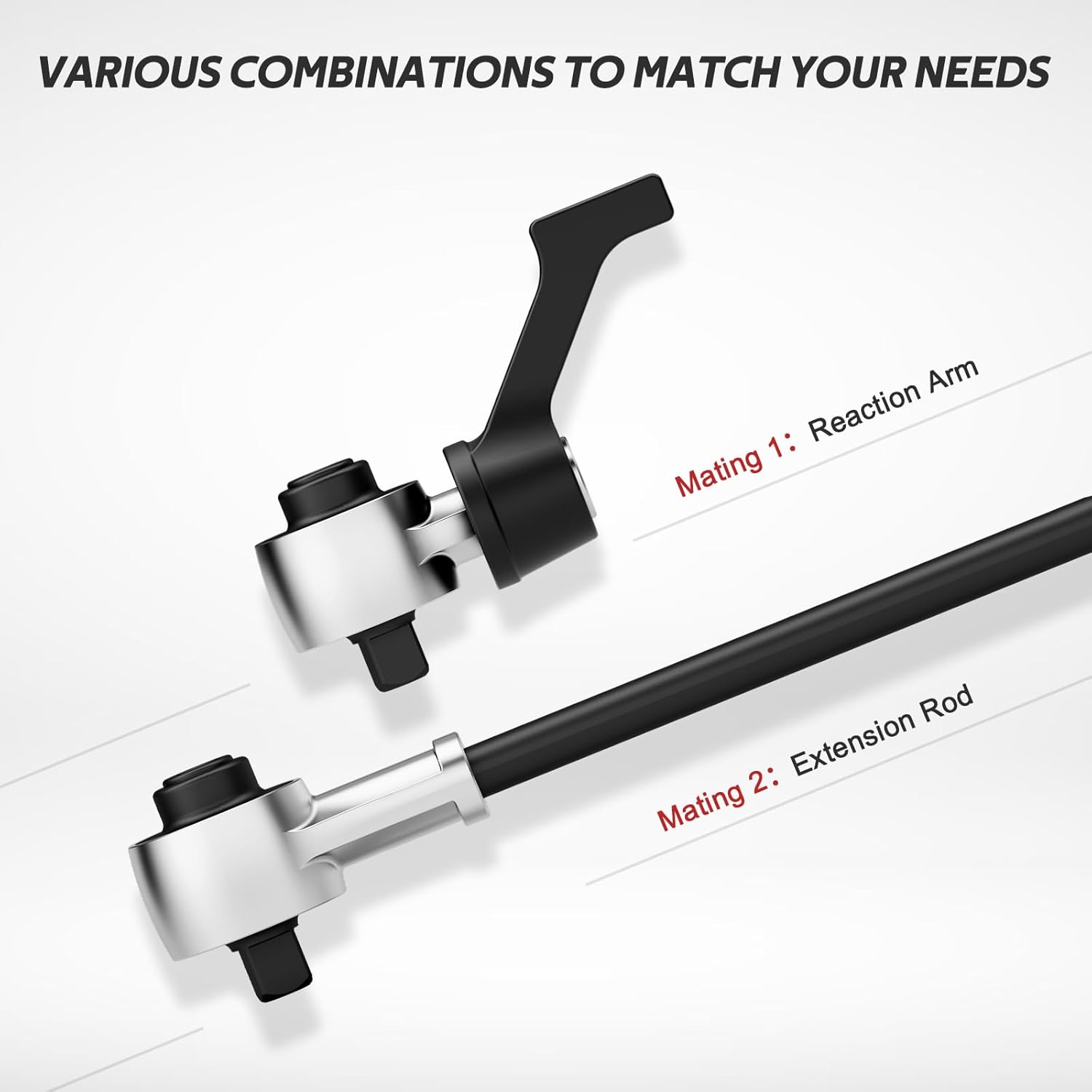 VANPO Torque Multiplier, 1:3 Torque Ratio, Heavy Duty Torque Multiplier Wrench, 3/4" Drive Output 1100 Ft.lb/1491.4 N.m, 1/2" Drive Input 366 Ft.lb/496.2 N.m for Car, Truck, RVs Maintenance