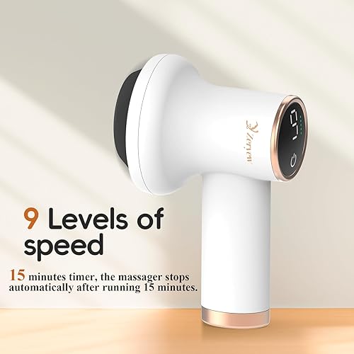 Miniatura 7 de Masajeador inalámbrico para celulitis, portátil y mini masajeador de drenaje linfático, masaje, estómago, vientre, brazos, piernas, máquina de