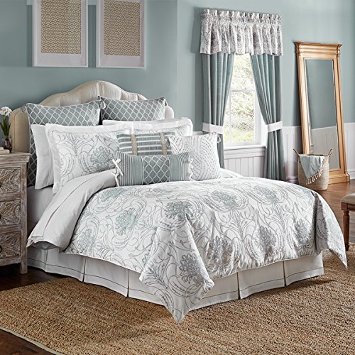 Croscill Eleyana King Comforter Set, 4 Piece Amazon.in Home & Kitchen