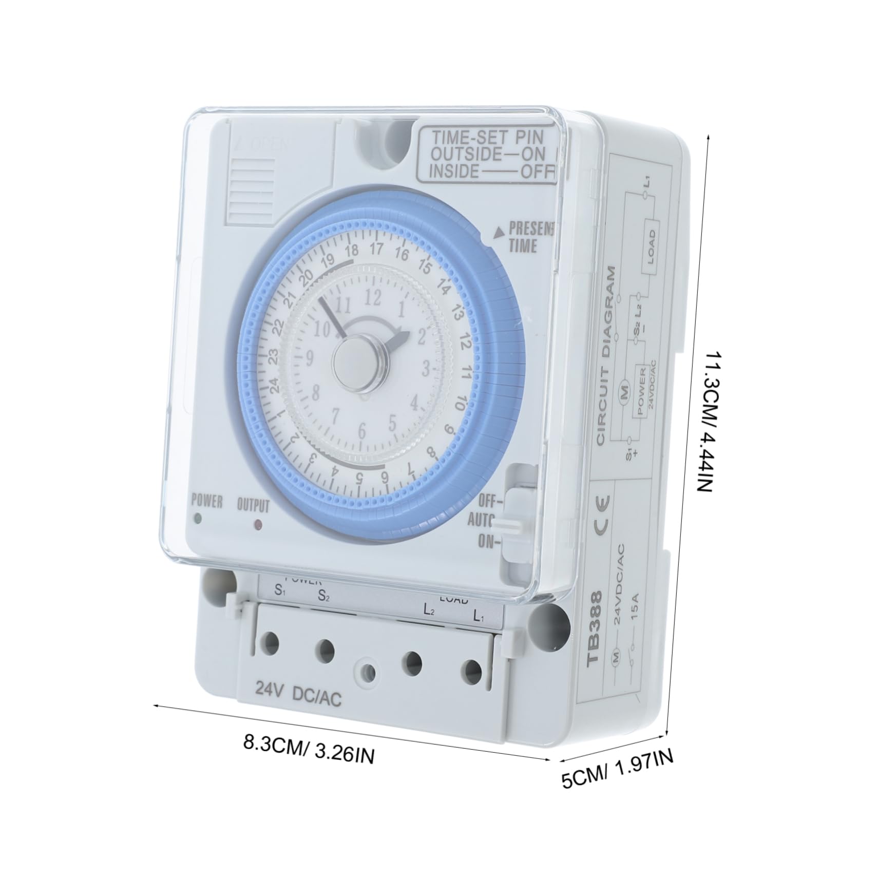Mechanischer Timer 16a 250vac aus PC für Küche und Zuhause