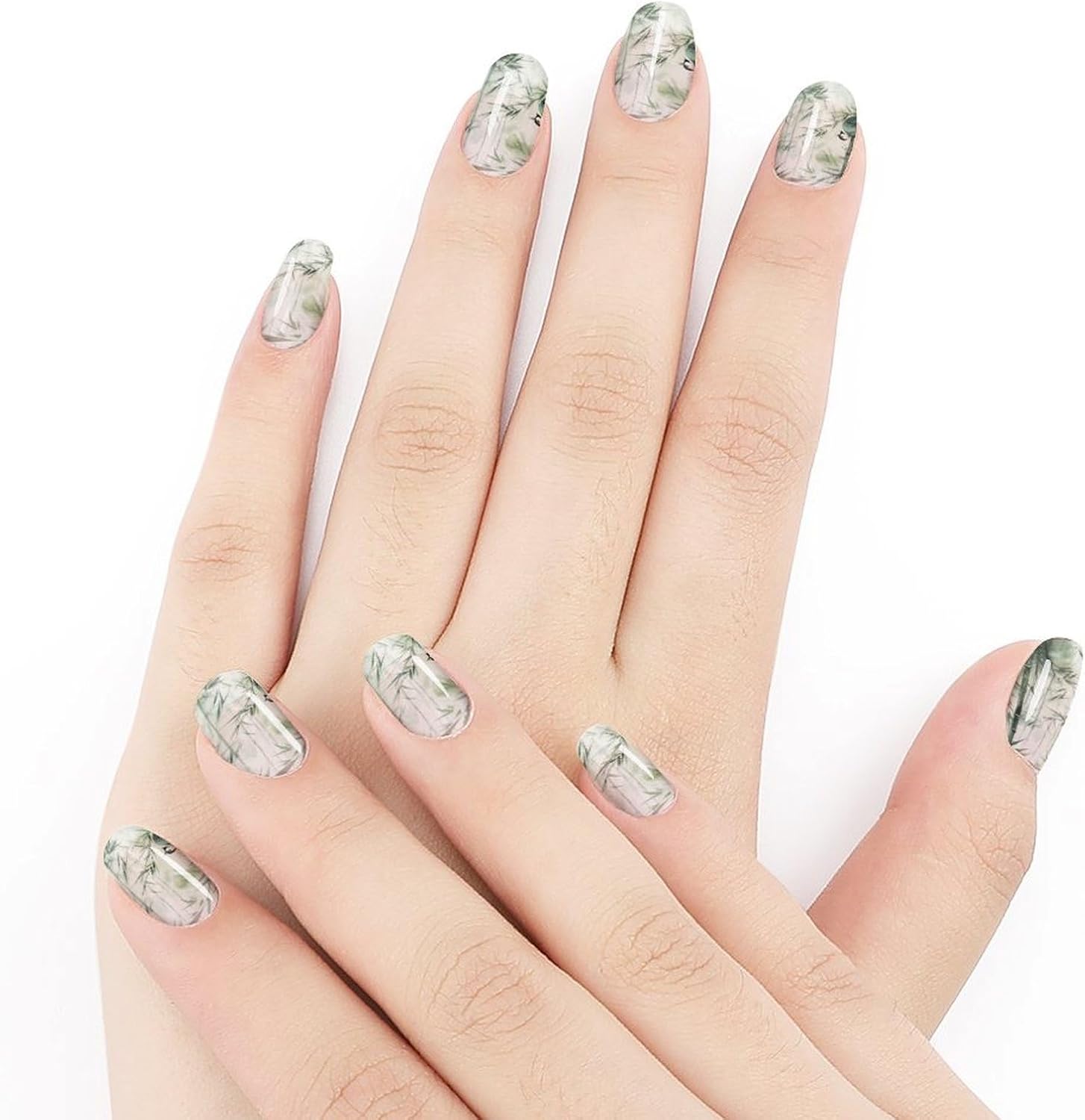 Nail Strips Bundle Full Wrap Long Lasting Nail Polish Strips Easy Application and Removal Salon Quality Self Adhesive Art Stickers for Women Gifts