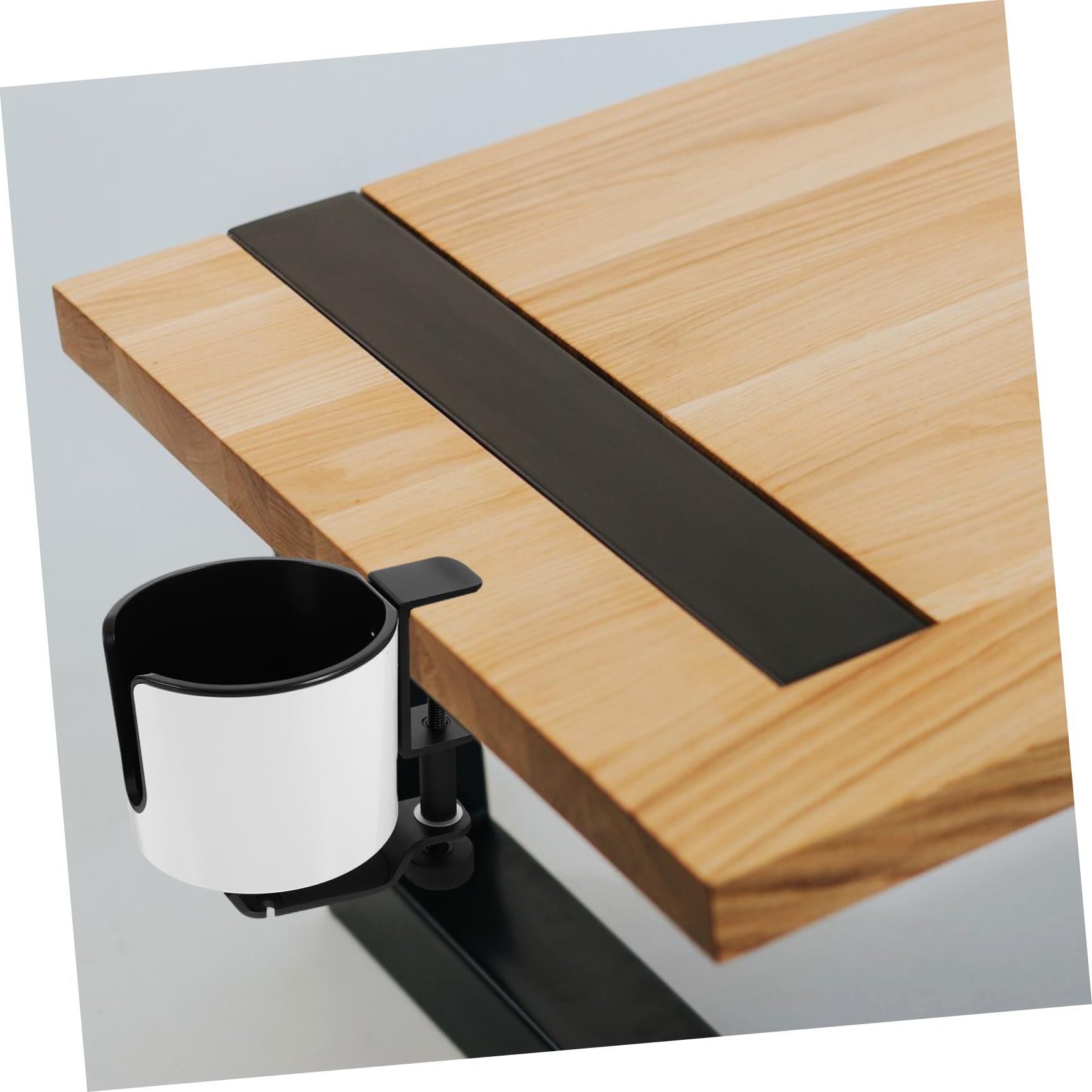 Untertisch Kopfhörerhalter Mit Integrierter Tasse Drehbar Multifunktional Bohrfreie Installation Elegantes Design Für Schreibtischorganisation Passend Für Kopfhörer Und