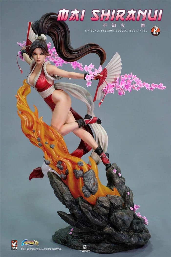 Amazon | 不知火舞フィギュア塗装済みガレージキット完成品1／4 ガラス