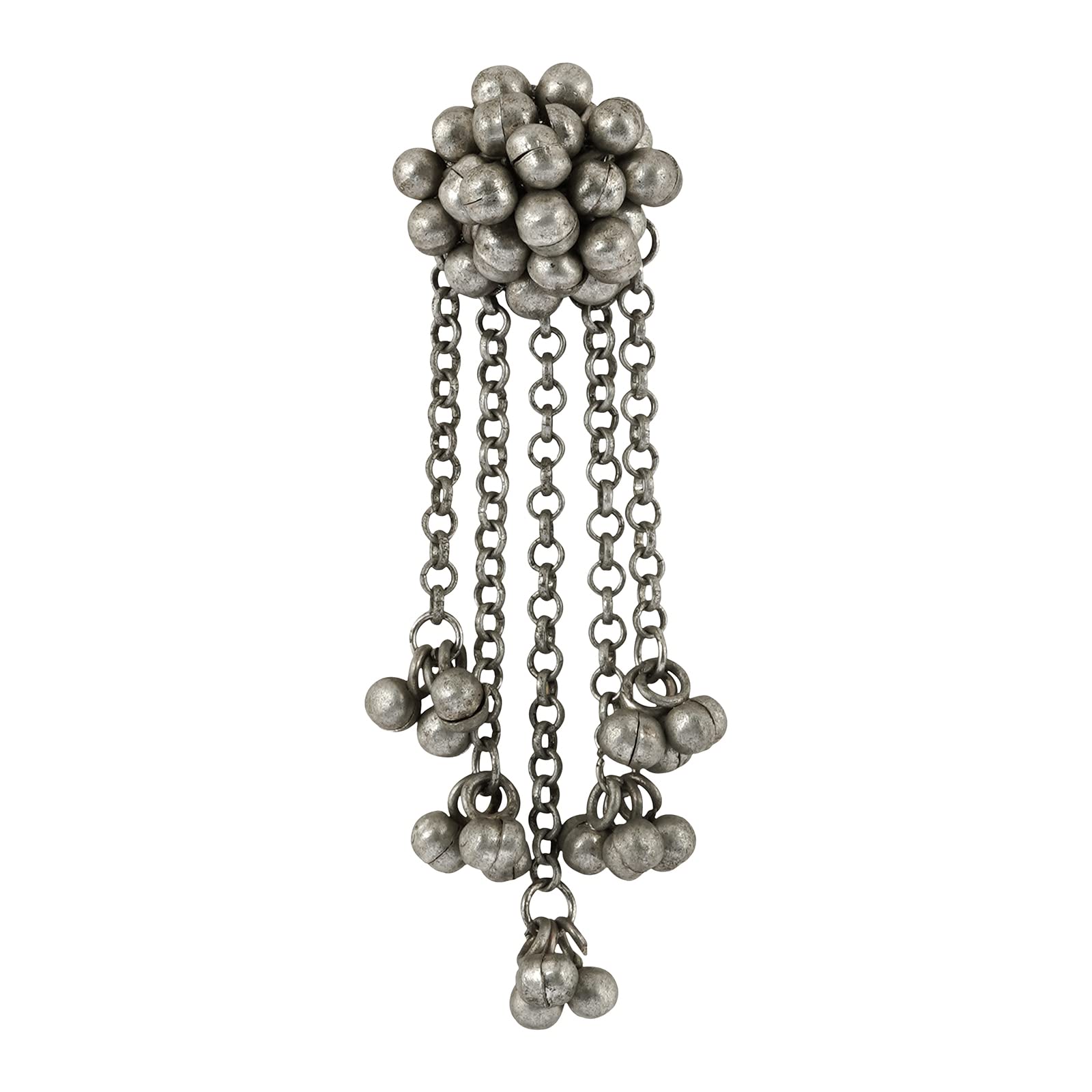 Teejh Naaz Silver Oxidised Ghungroo Juda Pin (B0BSGWH8QC) Amazon Price History, Amazon Price Tracker