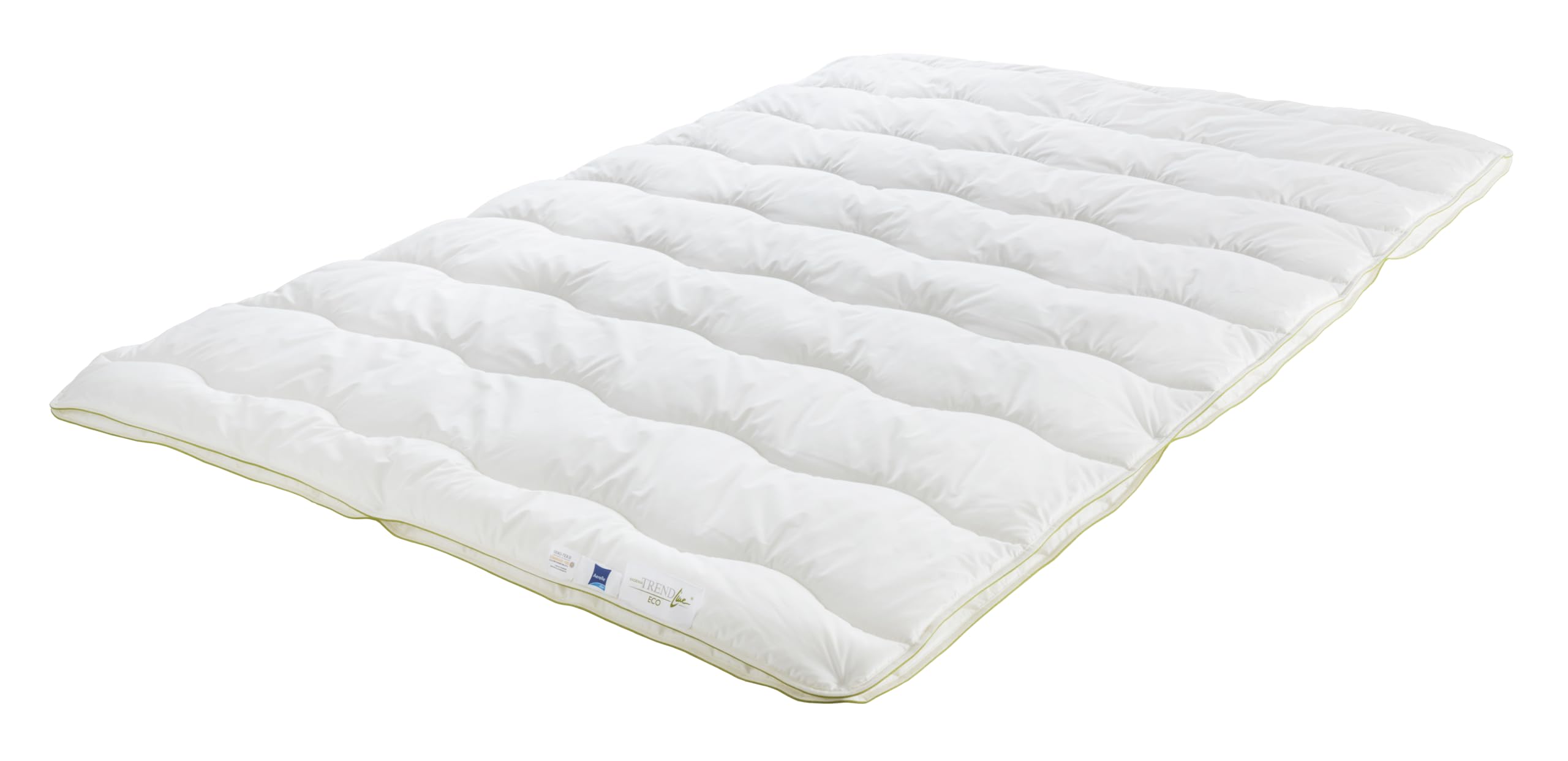 Badenia Trendline Eco 4 Seasons Duvet Aerelle Blue 135 x 200 cm, White, Oeko-Tex Certified, Produced according to German Quality Standard