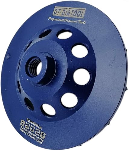 Miniatura 10 de DT-DIATOOL Mármol concreto del granito de la muela abrasiva de 4,5 pulgadas con el segmento del diamante de la fila de Turbo
