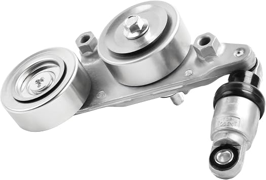 Serpentine Drive Belt Tensioner w/Pulley Kit for 2008-2010 Accord V6 3.5L | For 2010 Accord Crosstour/2005-2010 Odyssey/2006-2011 Pilot V6 3.5L. Replaces OE 31170R70A01, 39092, FT40415.