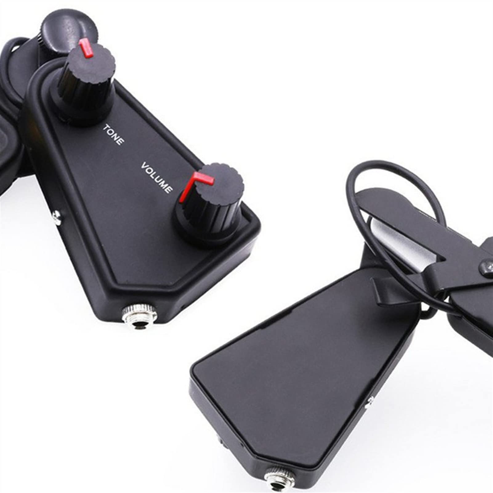 Tuner Gitara Akustyczna Dual Regulowany Pickup Eq. Akcesoria Do Instrumentów Muzycznych Gitarowych Przetworniki gitarowe