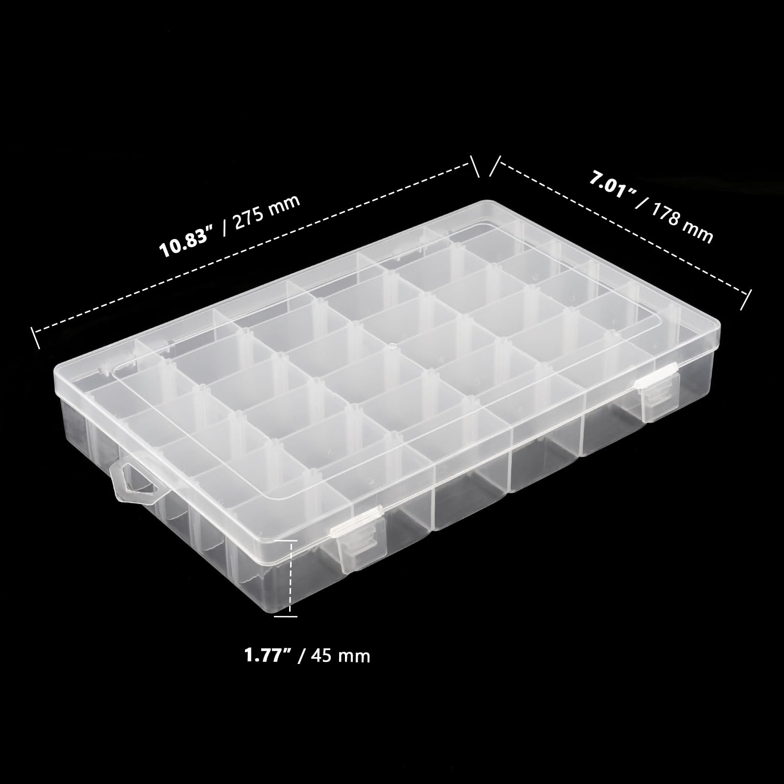 Scatola Per Attrezzi In Plastica, Custodia Per Organizer Impilabile - Foto 8