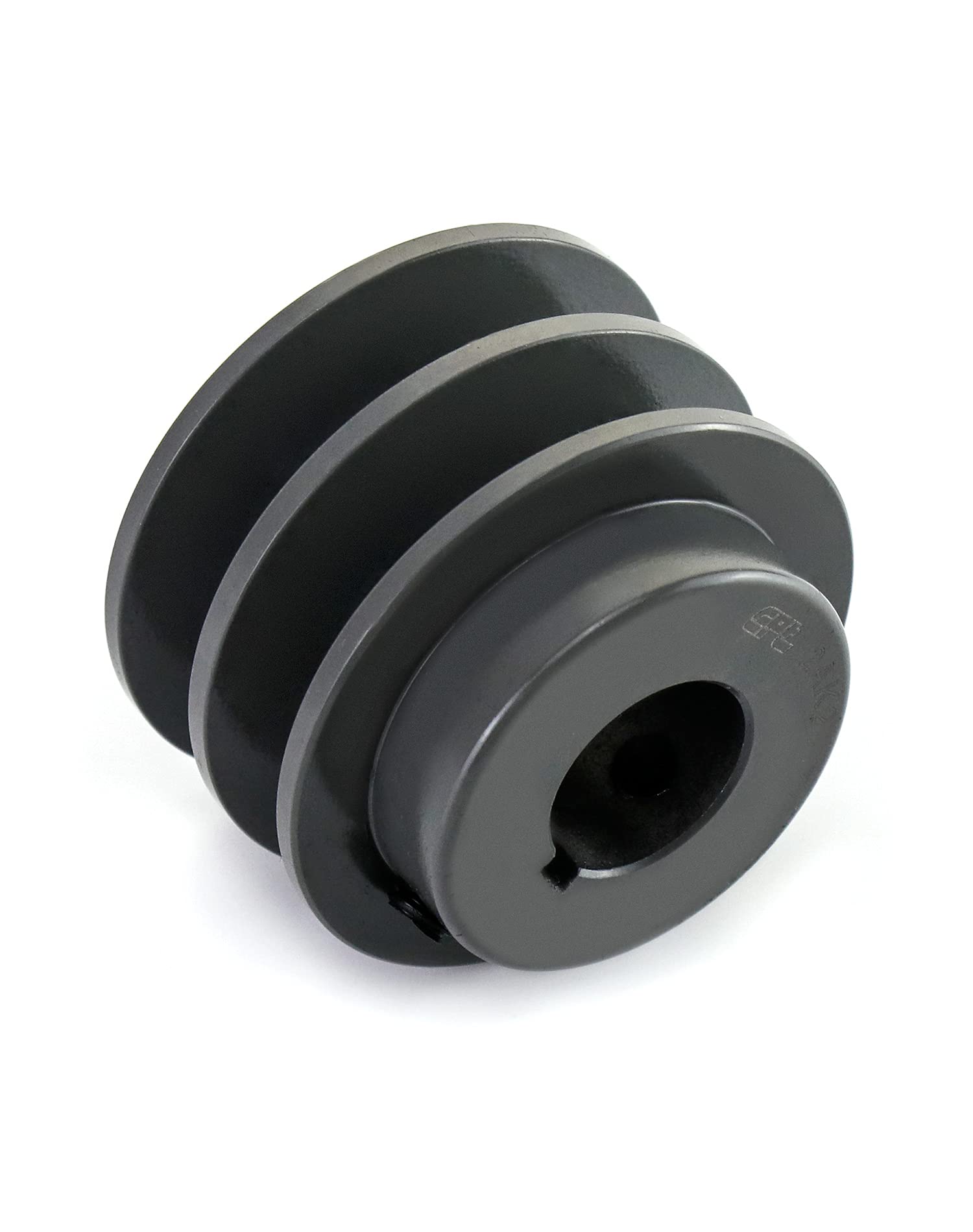 QWORK 2AK2578 Double Groove Pulley/Sheave, 2.55"OD 7/8" Bore, AK Fixed Bore Pulley, for A, 3L & 4L (A & AX) V-Belts, Cast Iron — Amazon image 6