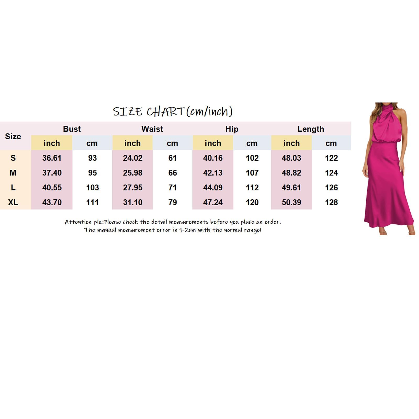 Elegante vestido de noche largo de satén sin mangas con cuello halter para mujer, para verano, boda, cintura alta, elegante vestido