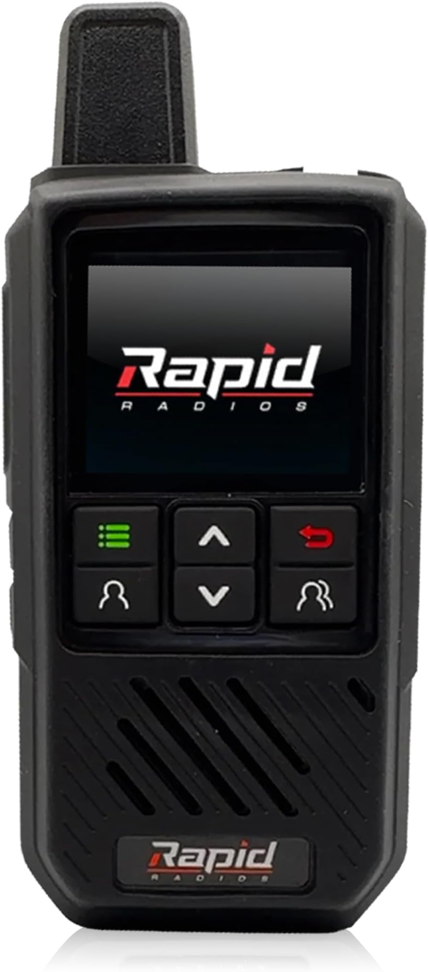 Rapid Radios Silicone Protective Case — Shock-Absorbing Cover for Walkie-Talkies (Black)