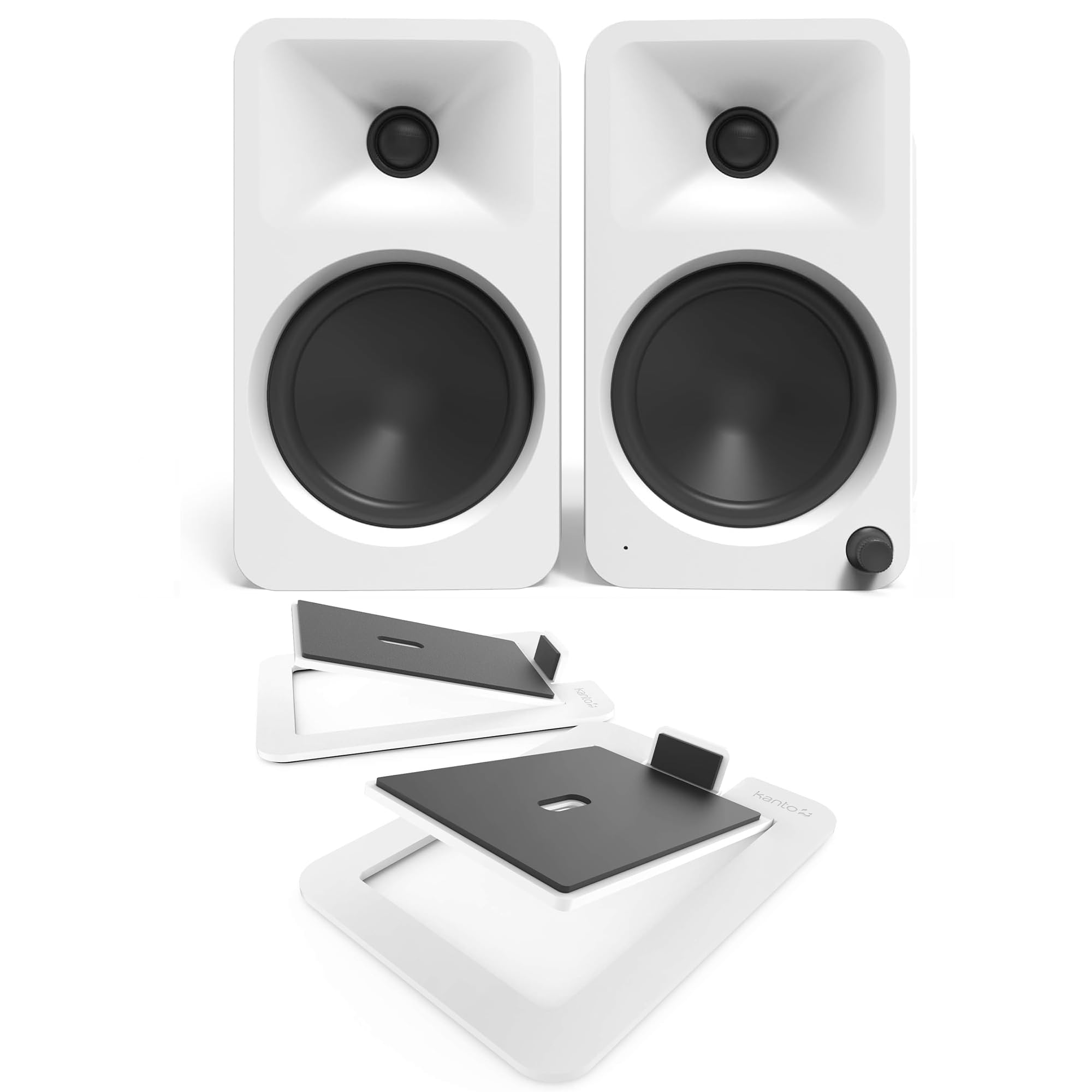 Amazon.com: Kanto ORA4MW Pro Audio Bluetooth Desktop Speakers