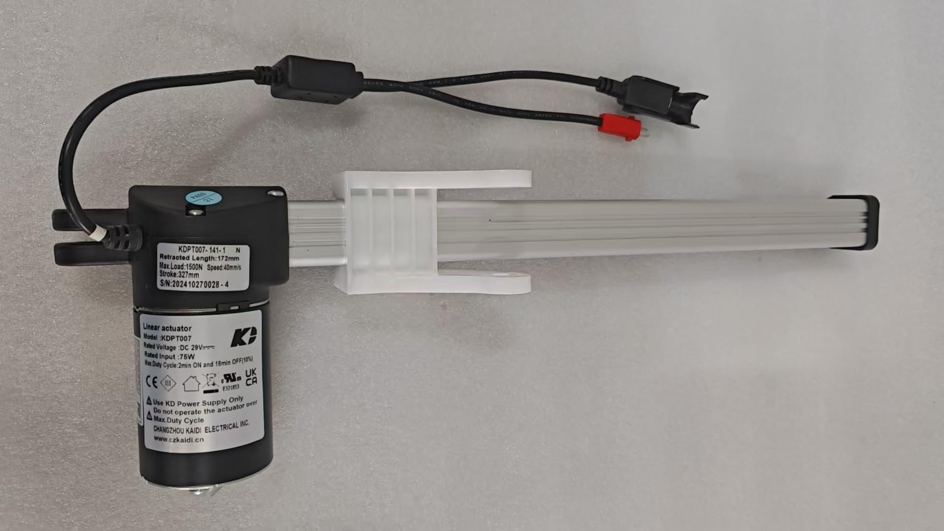 Recliner Linear Actuator KDPT007-141 Model for Kaidi Power Recliner Lift Chairs Motor Sofa Replacement