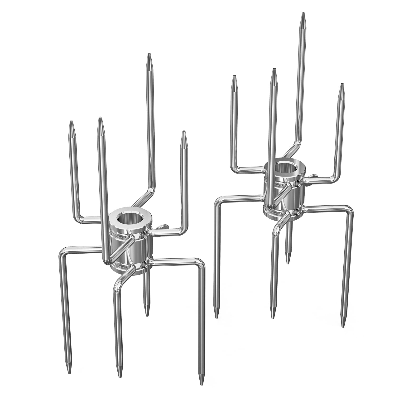 Onlyfire Vleesvork Set voor Barbecue Rotisserie - Diameter 16 mm