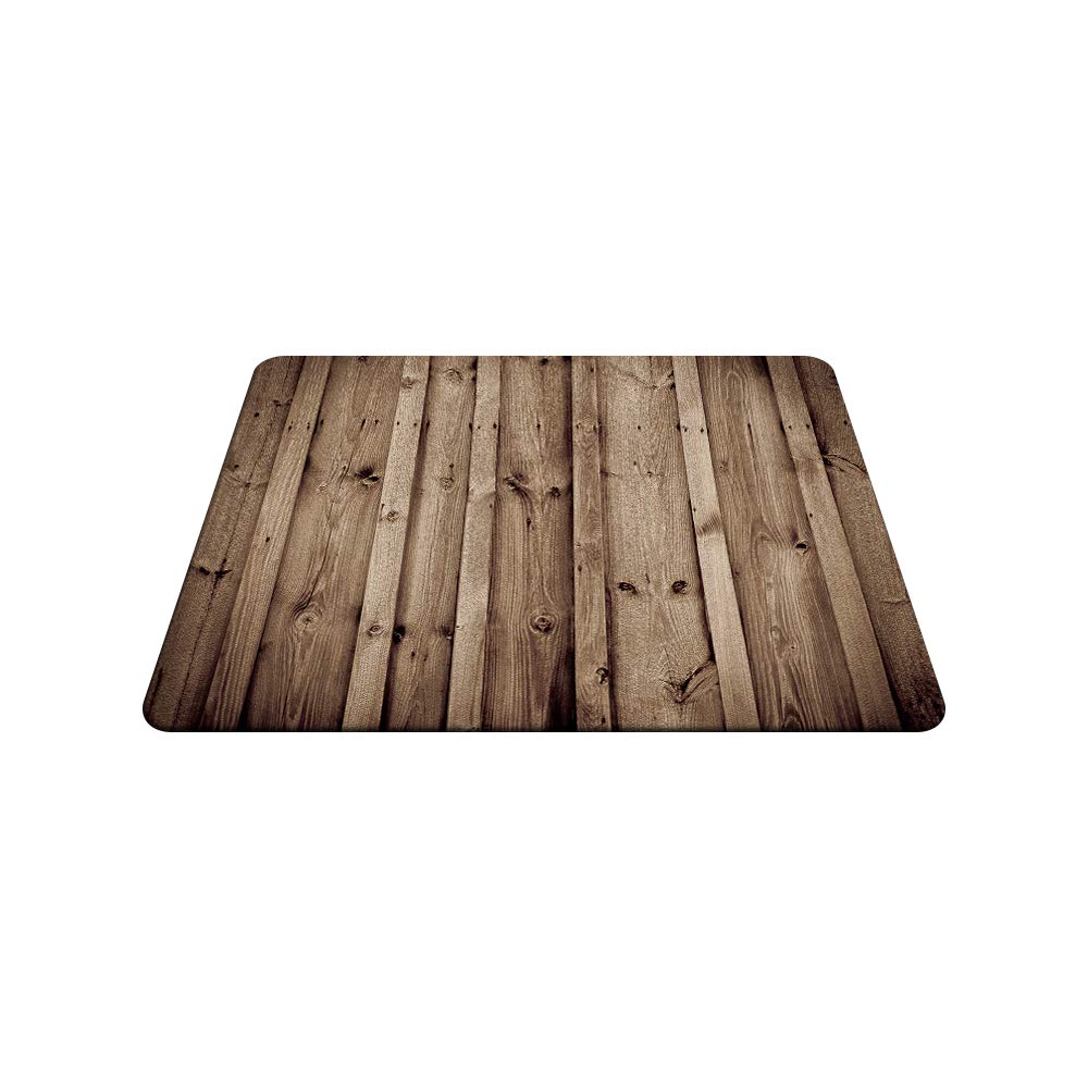 Tappetino Per Mouse In Legno Effetto Corteccia | Texture Naturale · Antiscivolo · Gomma