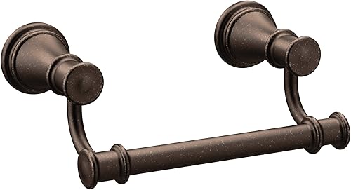 Moen Belfield YB6408ORB - Soporte de papel higiénico giratorio de bronce aceitado cepillado níquel,Cromado,Oil Rubbed Bronze,Níquel pulido