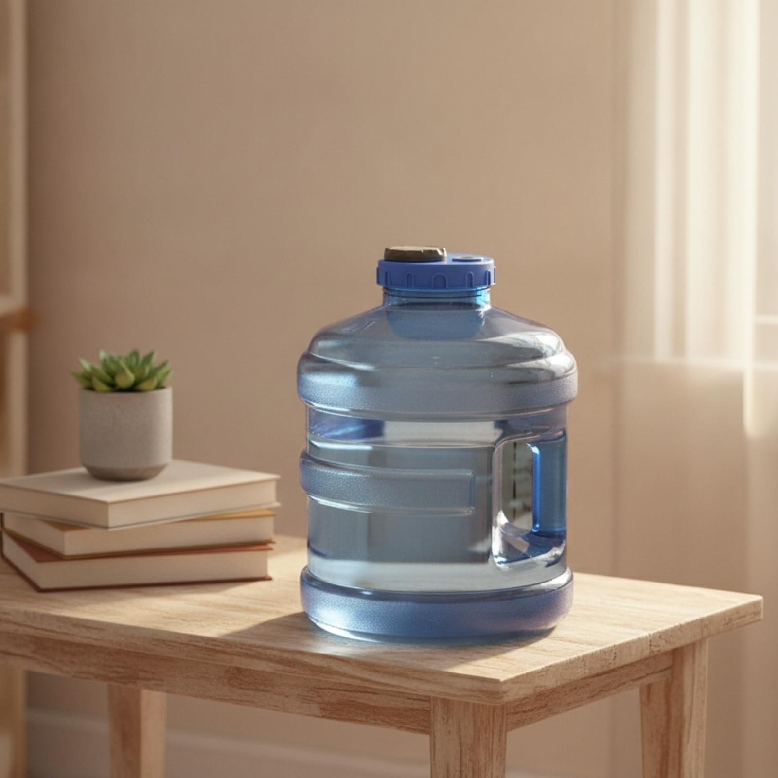 Tanica con Maniglia Ermetico | Trasparente, Tanica con Coperchio a Vite, Portatile, per, del tè, 5L, Stile A