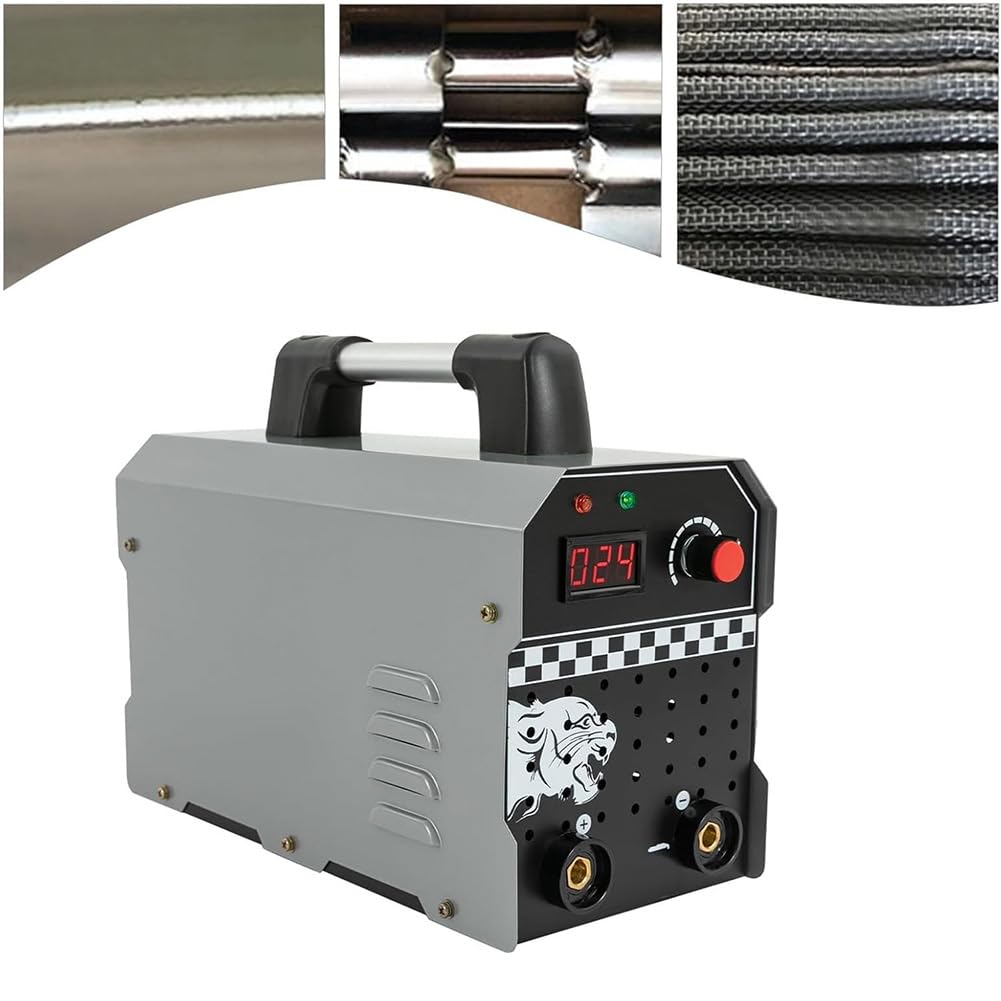 Macchina per la pulizia delle saldature, processore in acciaio inossidabile da 1000 W, display digitale, lucidatura elettrolitica per metallo, ideale per saldatura ad arco e finitura di perline