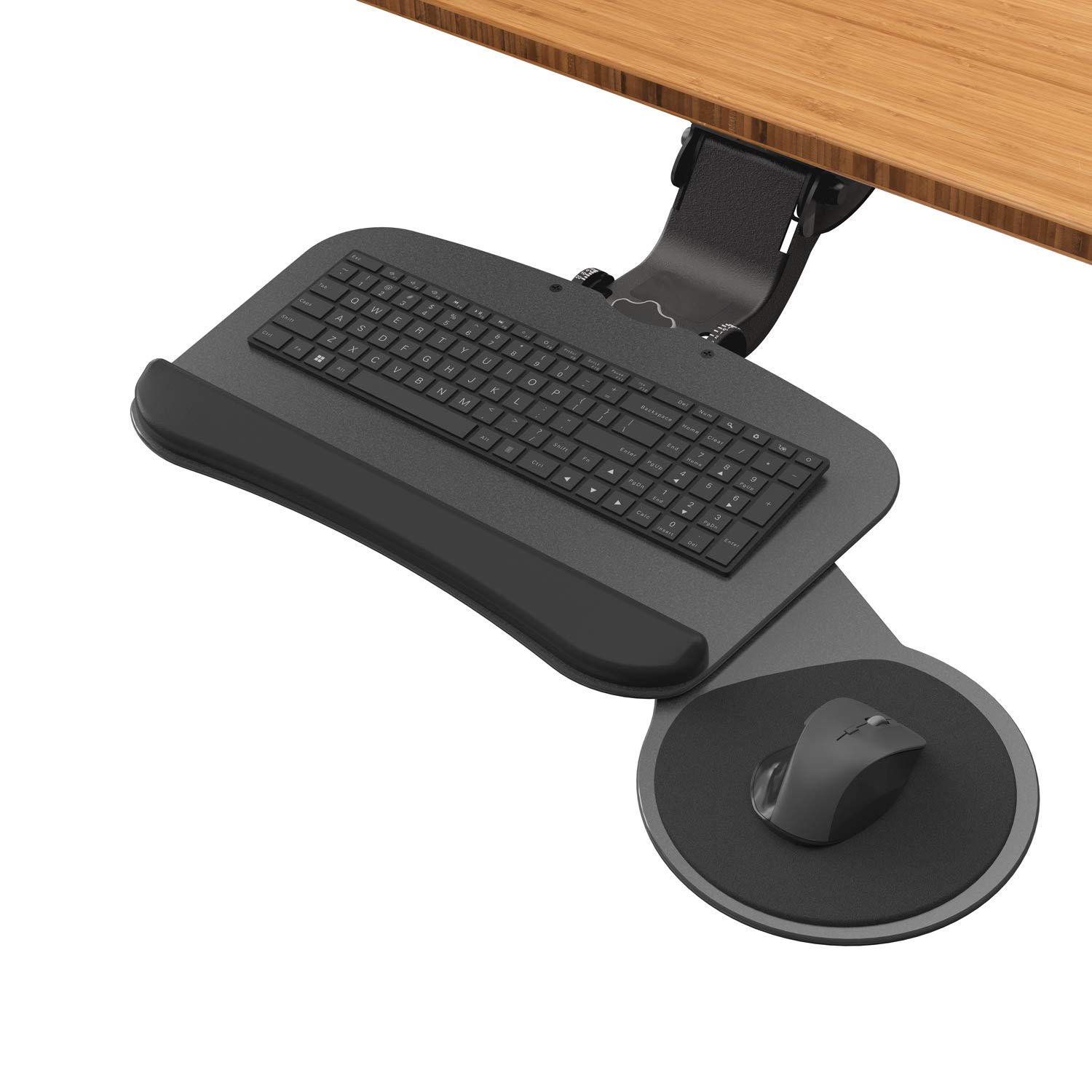 Buy UltraThin Switch Keyboard Tray (Black) with Quick Adjust Mech