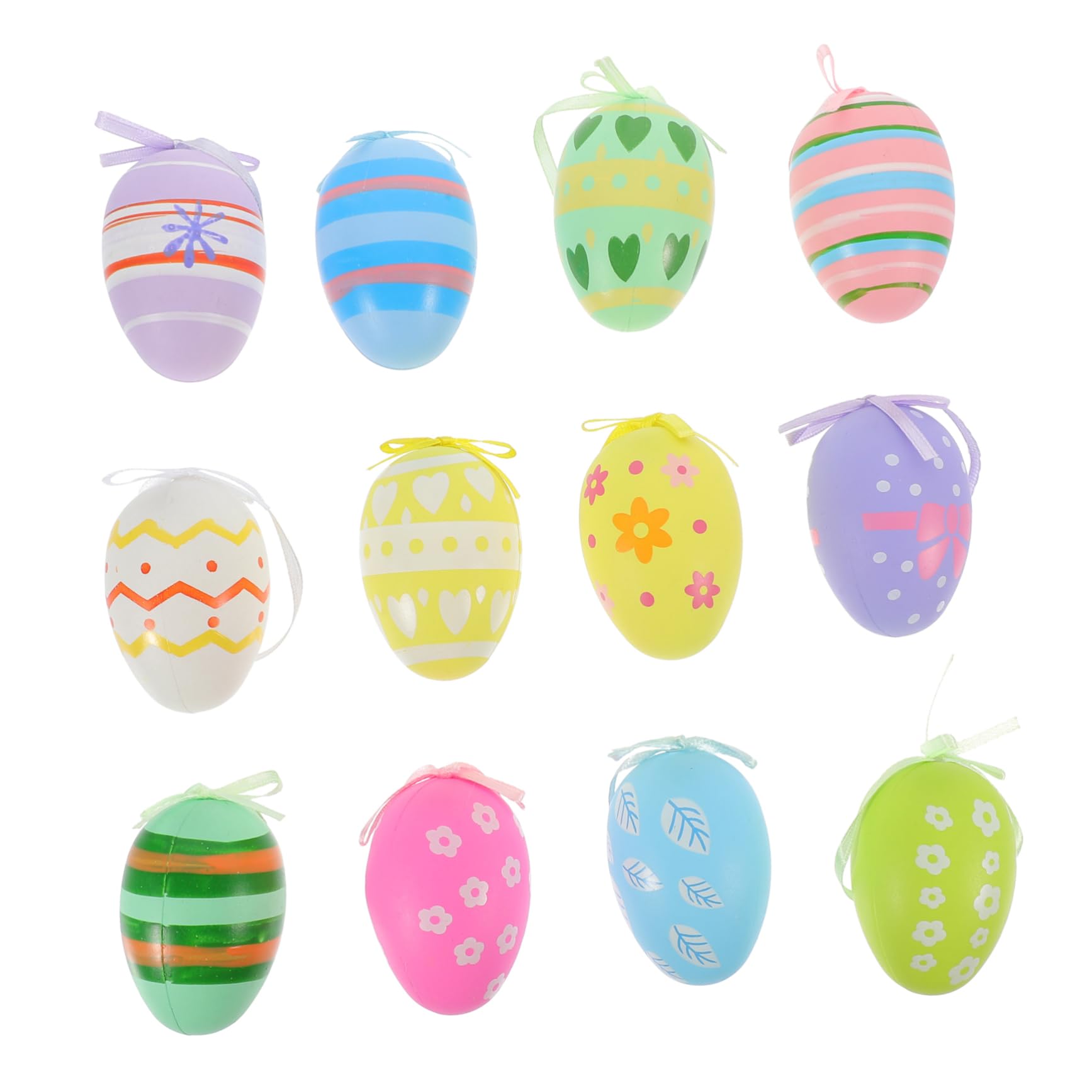 Decorazioni Per Uova Di Pasqua Uova Di Pasqua Colorate Di Fondo Generative  Ai Illustrazione Di Stock Uova Pasqua Decorative, image size:1735x1735