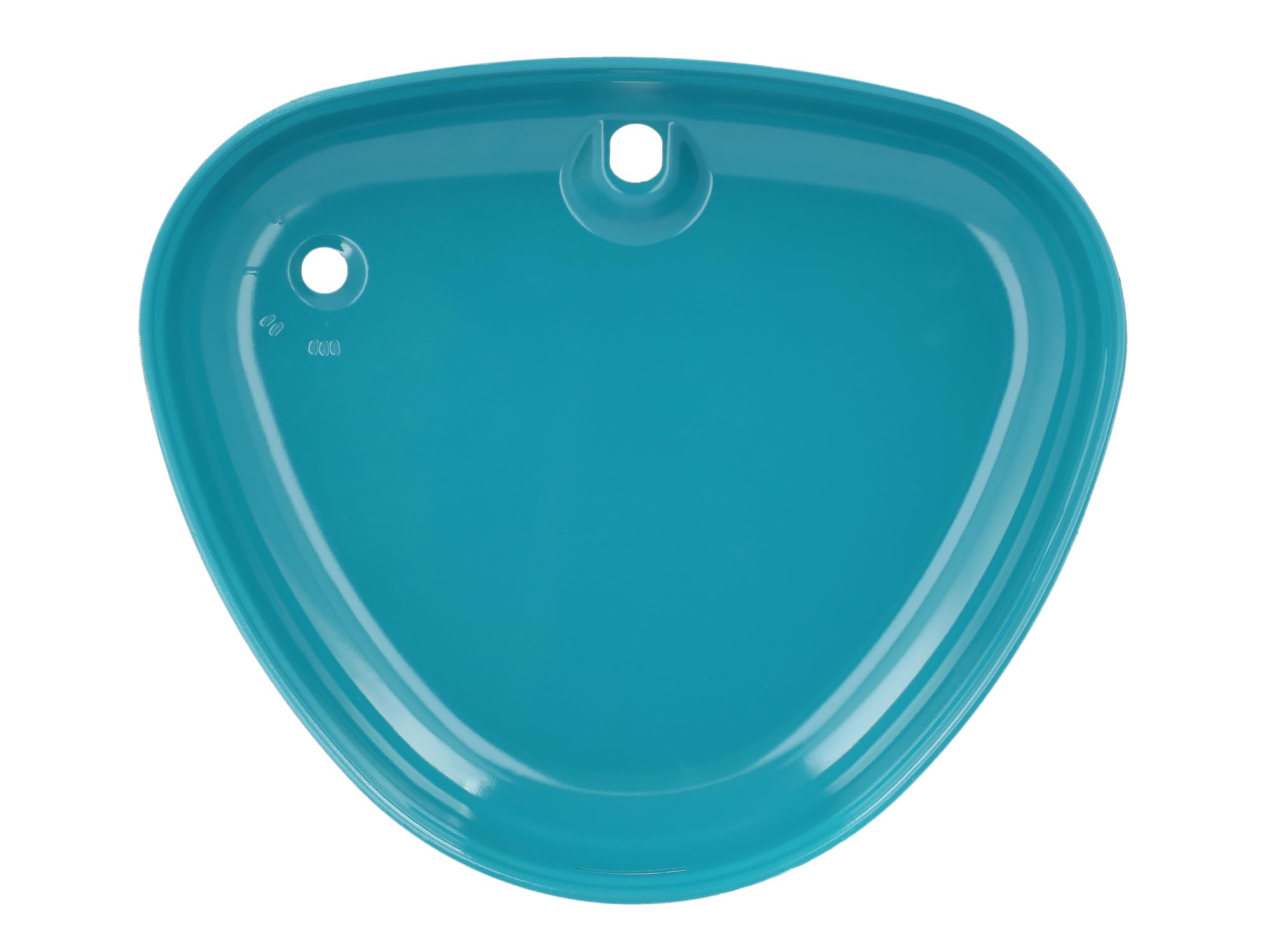 Set: Tank + Seitendeckel, Wasserblau RAL 5021 - für Simson S50, S51, S70