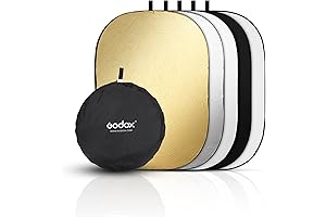 Godox 40"x60"/100x150cm Collapsible Photography Light Reflector for Video