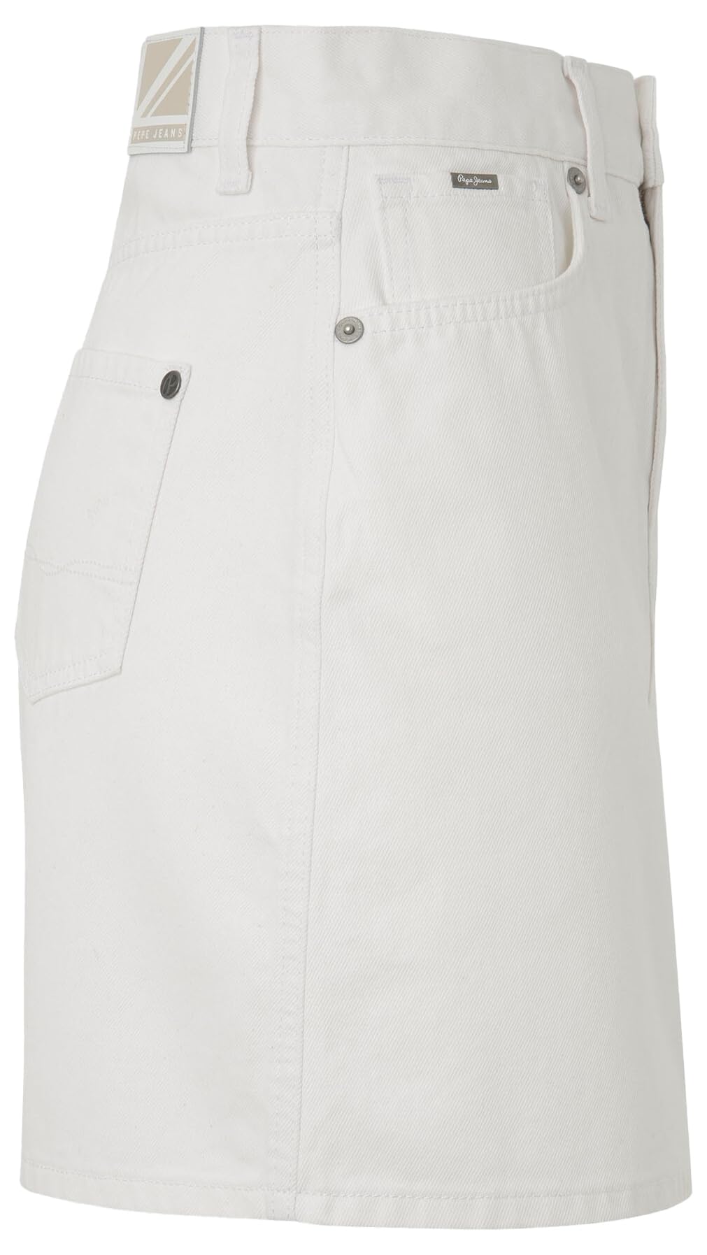 Pepe Jeans Mini Jupe Enduite Hw Femme