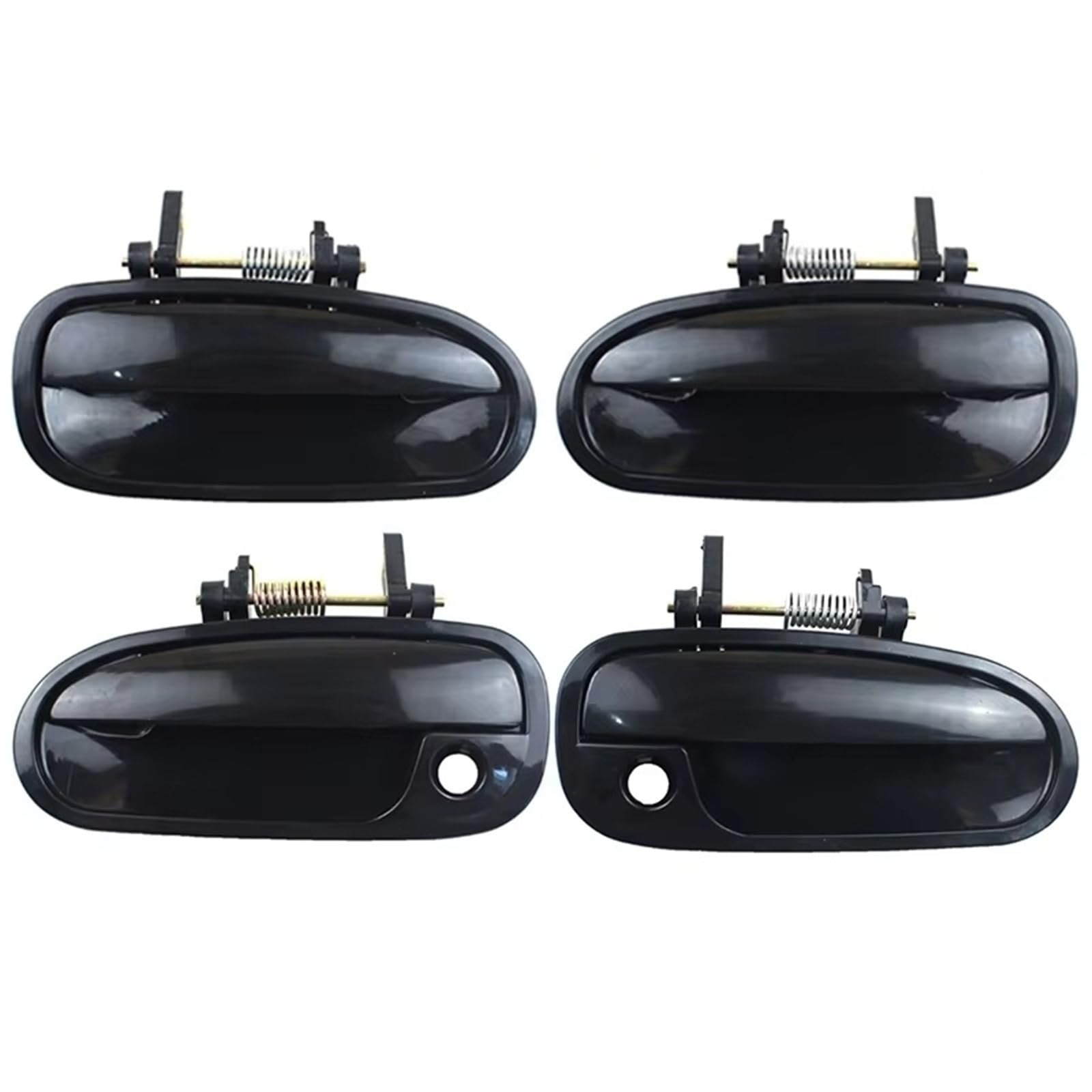 Kpuwers Exterior Door Handle 4 Piece Car Outside Exterior Door Handle for Civic EK3 1996 1997 1998 1999 2000 Handles Replacement