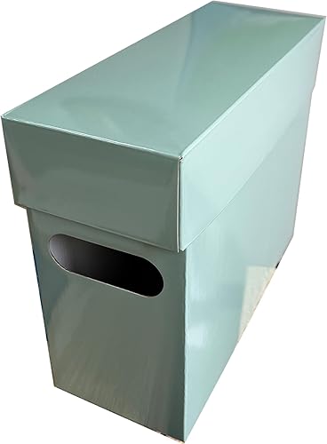 Vista 19 de Caja organizadora de archivos con asa, organizador de archivos para el hogar u oficina (negro)