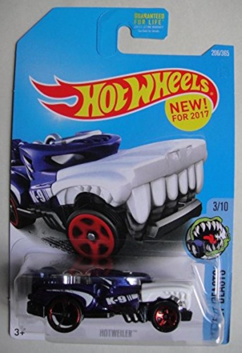 Amazon.com: Hot Wheels 2017 Street Beasts Hotweiler 206/365, Blue