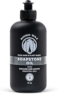 Soapstone Oil 8oz - Condition, Seal, and Protect Soap-Stone, Slate and C...