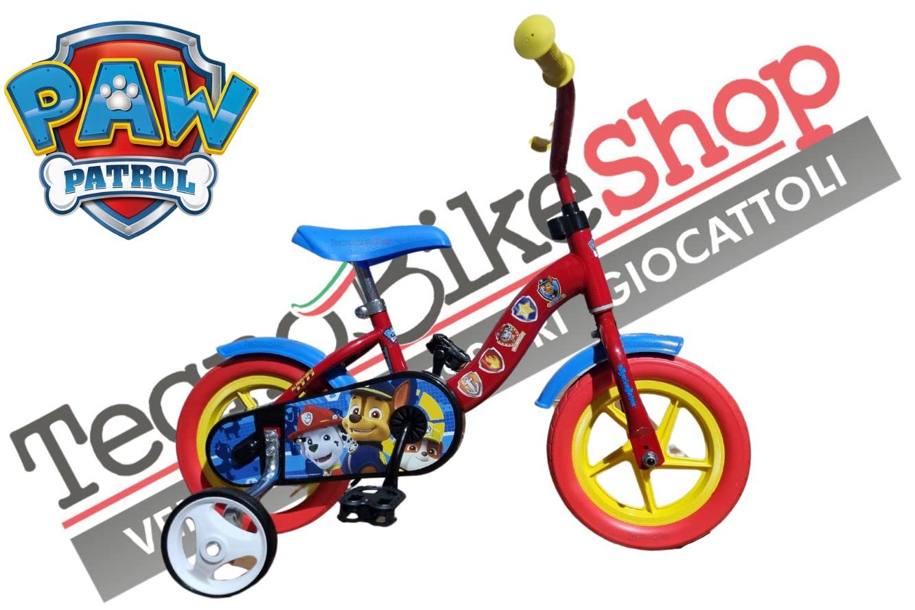 Bici per Bambino Bicicletta Dino Bikes Paw Patrol - Taglia 10"