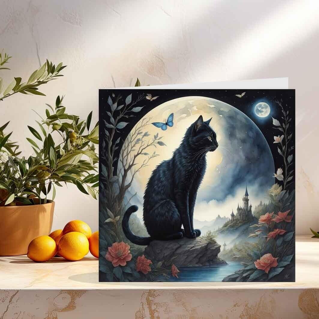 Set di tre biglietti d'auguri acquerello | Vettore Gratis