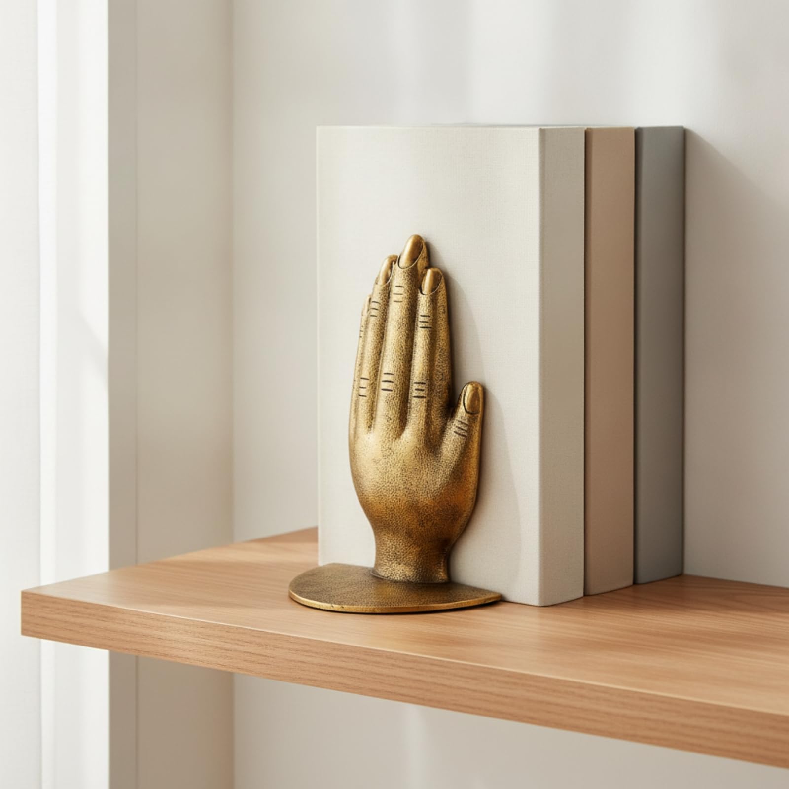 Stabil Buchstützen mit r Figur
