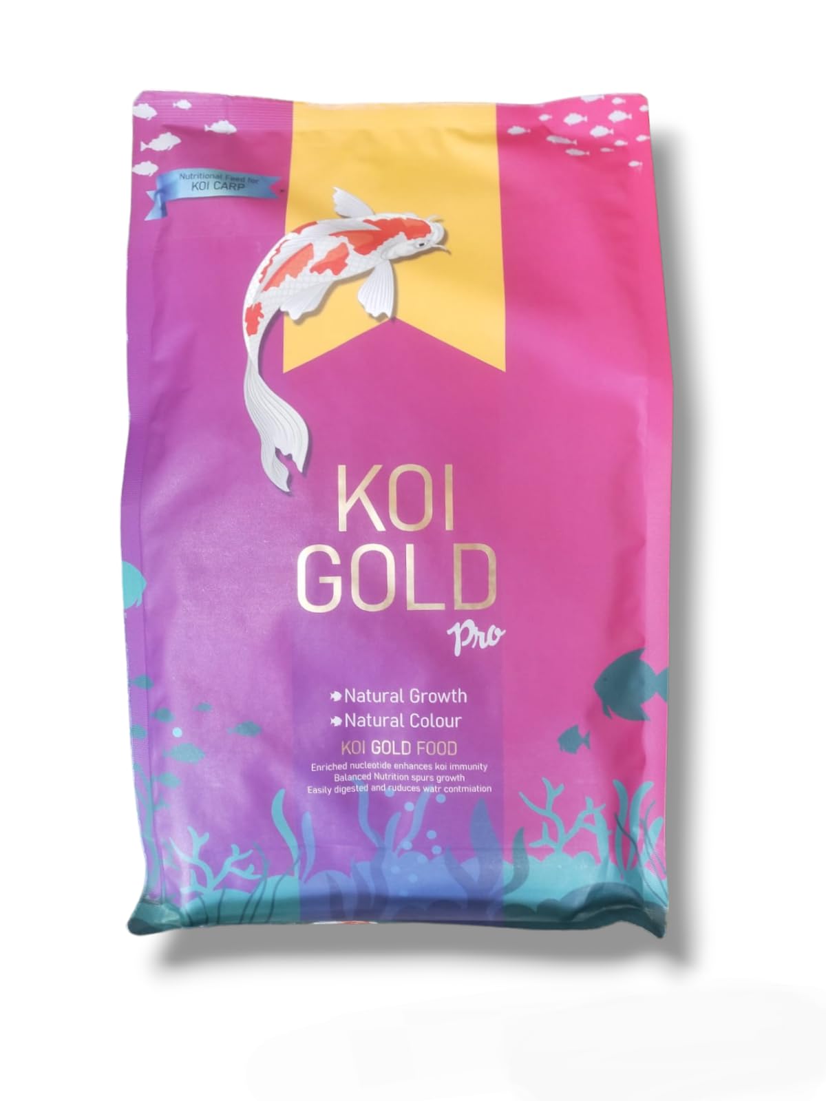 KOI Gold Pro for All Koi Fishes || Immunity Booster and Fast Growth |1Kg Bag | 32% Protein | 3MM Large Floating Pellet|| Best for Winter Season (B0CQH6KX4G) Amazon Price History, Amazon Price Tracker