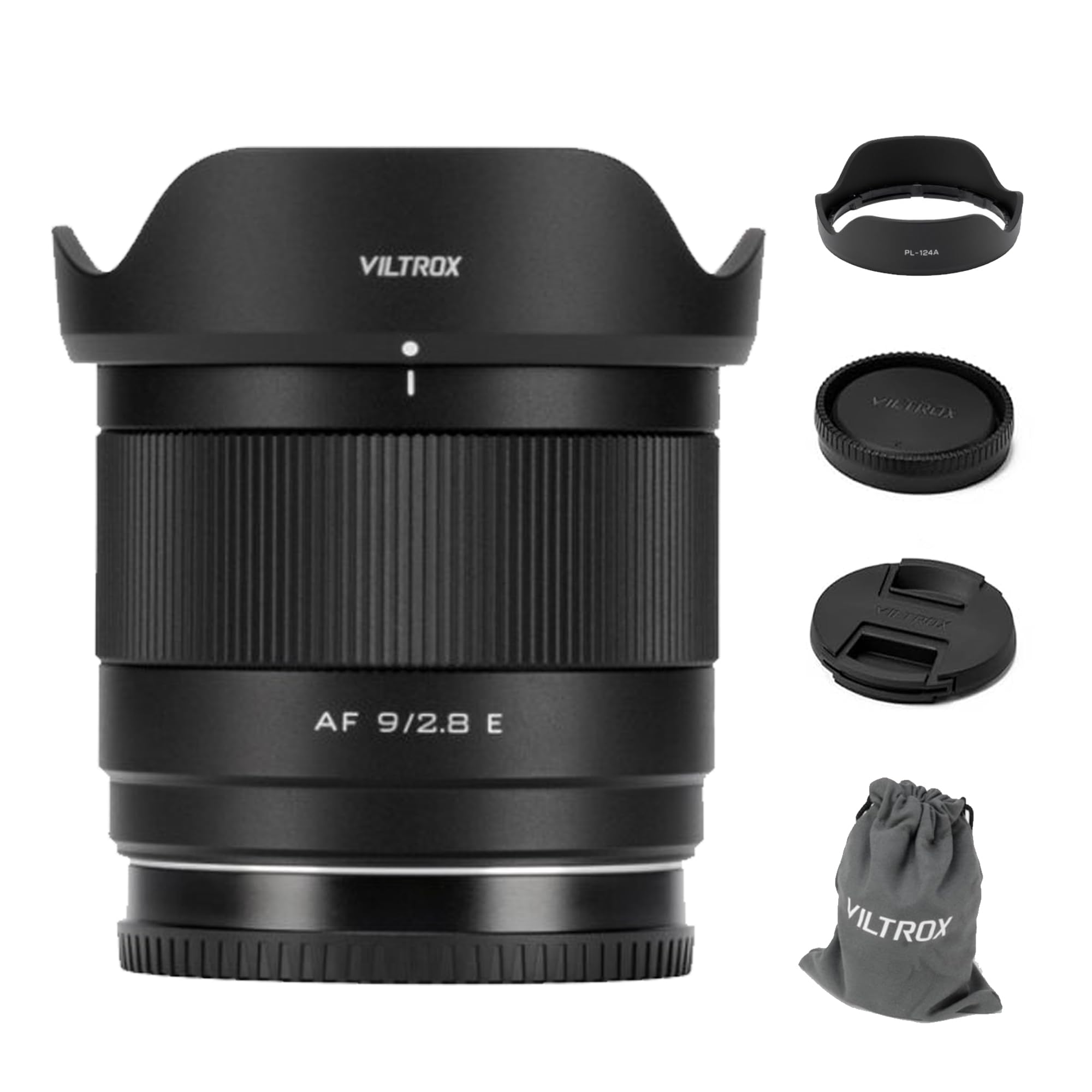VILTROX 9mm F2.8 E, AF 9/2.8 APS-C Auto Focus Wide Angle Prime Lens for Sony E-Mount Cameras a6400 a6500 a6600 ZV-E10 FX30 A6700 ZC-E10II a7Ⅲ
