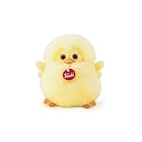 Trudi Fluffy Pulcino Peluche gioco Pulcino. Regalo compleanno e Natale | 16x20x15cm