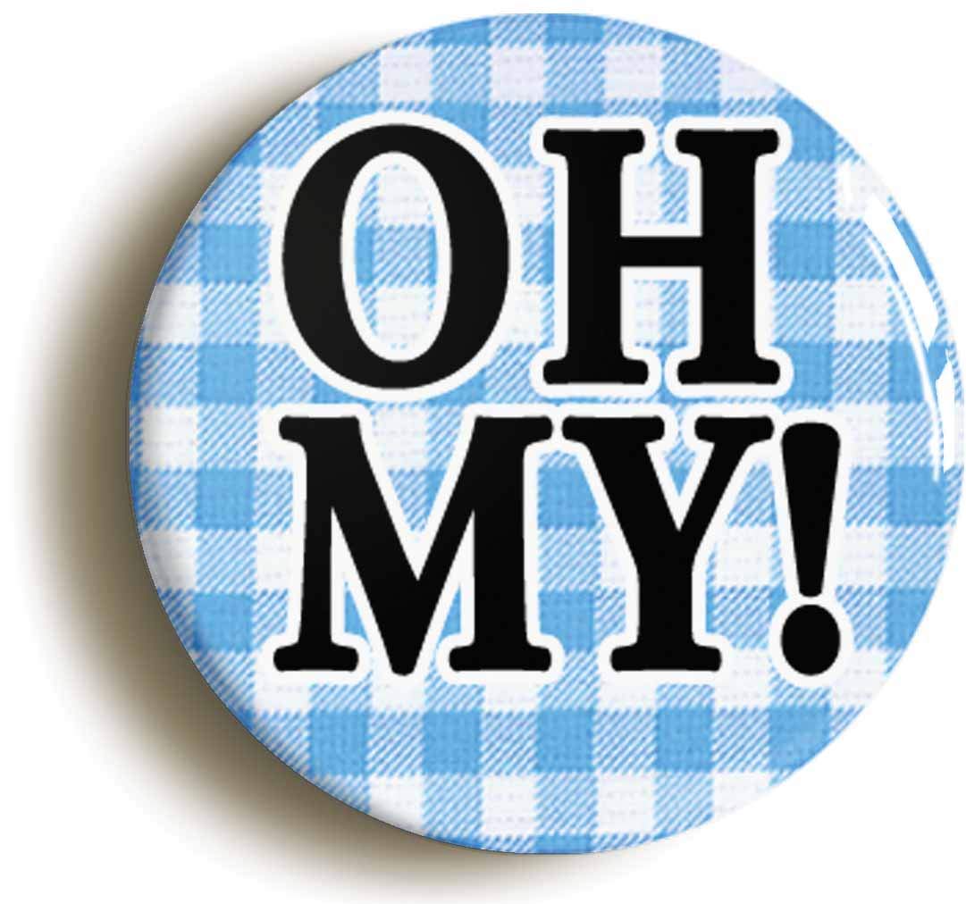 OzorathOH MY WIZARD OZ DOROTHY BUTTON BADGE