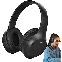 Noise Cancelling Headphones - Active Noises Cancel, Sound Proof Playtime, Foldable Lightweight Headset, Head Wireles | Adult Microphone for Travel Office Home Portable Earphones