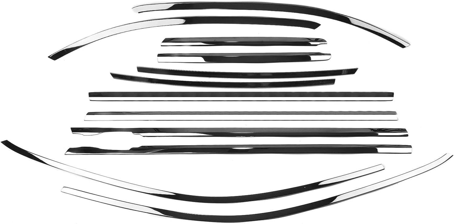 Car Window Side Seal Strip For Mercedes For Benz For X253 GLC Class 2016 2017 2018 2019 2020 2021 2022 SUV Car Exterior Window Molding Trim Frame Seal Weatherstrip
