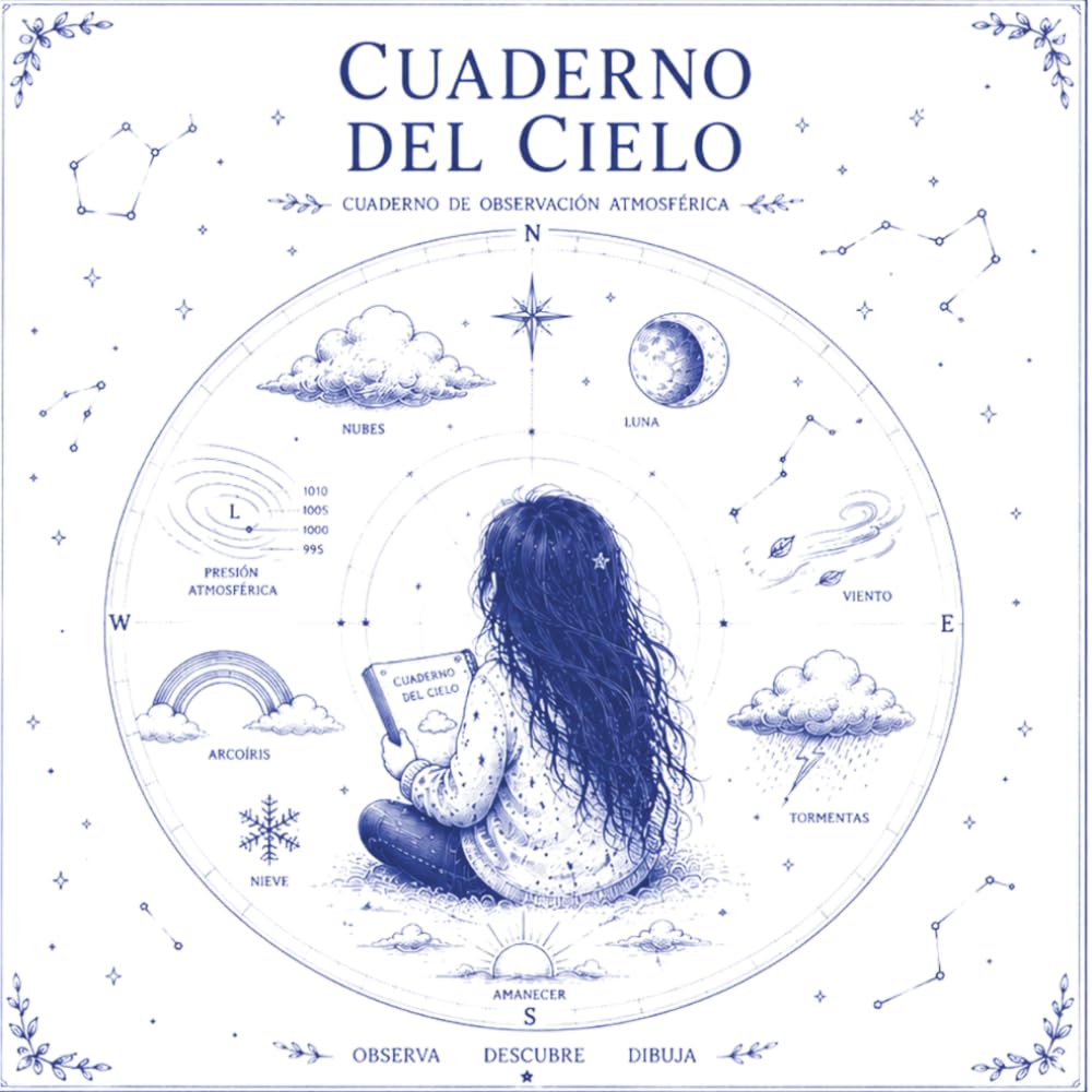Cuaderno del Cielo: Actividades, observación y talleres sobre el tiempo, las nubes, la lluvia y las estrellas